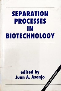 Image of Separation Processes in Biotechnology