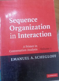 Image of Sequence Organization in Interaction