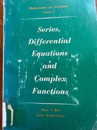 Image of Series Differential Equations and Complex Functions
