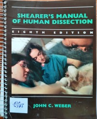 Image of SHEARERS MANUAL OF HUMAN DISSECTION