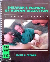 Image of Shearers Manual of Human Dissection