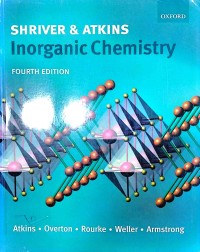 Image of Shriver and Atkins Inorganic Chemistry