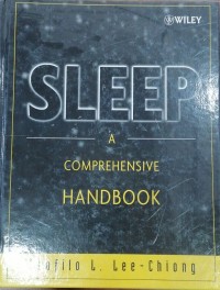Image of SLEEP A COMPREHENSIVE HANDBOOK
