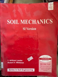 Image of SOIL MECHANICS