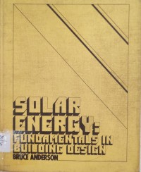 Image of Solar Energy : Fundamentals in Building Design