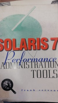 Image of SOLARIS7 Performance Administration Tools