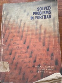 Image of SOLVED PROBLEMS IN FORTRAN