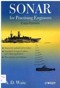 Image of SONAR FOR PRACTISING ENGINEERS