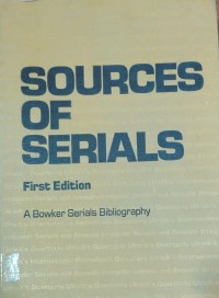 Image of SOURCES OF SERIALS