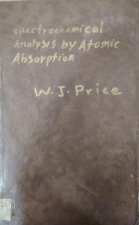 Image of Spectrochemical Analysis by Atomic Absorption