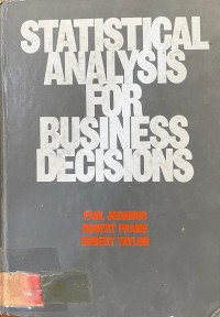 Image of Statistical analysis for business decisions