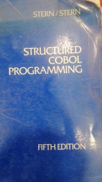 Image of STERUCTURED COBOL PROGRAMMING