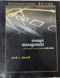 Image of Strategic Management Concepts and cases