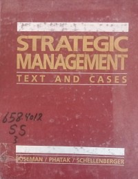 Image of STRATEGIC MANAGEMENT TEXT AND CASES