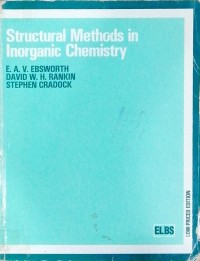 Image of Structural Methods in Inorganic Chemistry