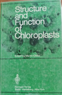 Image of STRUCTURE and Function of Chloroplasts