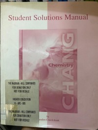 Image of STUDENT SOLUTION MANUAL