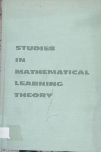 Image of STUDIES IN MATHEMATICAL LEARNING THEORY