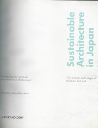 Image of SUSTAINABLE ARCHITECTURE IN JAPAN
