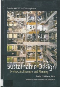 Image of SUSTAINABLE DESIGN ECOLOGY, ARCHITECTURE, AND PLANNING