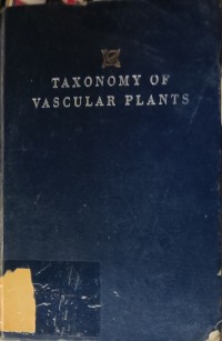 Image of Taxonomy of Vascular Plants