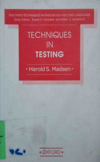 Image of Techniques in Testing