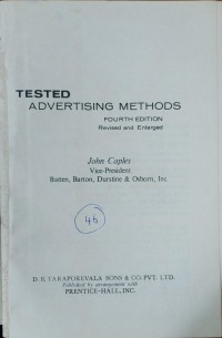 Image of tested advertising methods
