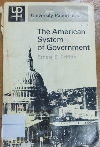 Image of The American System of GOVERNMENT