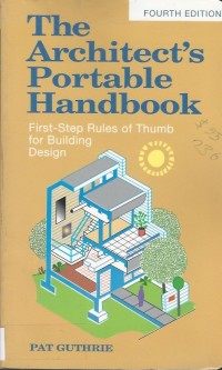 Image of THE ARCHITECT'S PORTABLE HANDBOOK