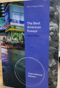 Image of The Best American Essays