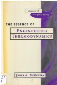 Image of THE ESSENCE OF ENGINEERING THERMODYNAMICS