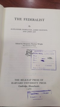 Image of THE FEDERALIST