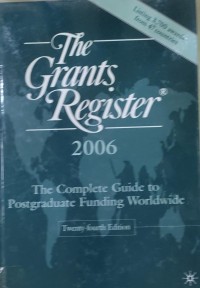 Image of The Grants Register