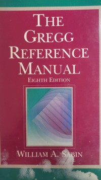 Image of THE GREGG REFERENCE MANUAL