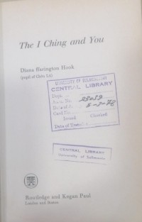 Image of THE I Ching and you