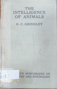 Image of THE INTELLIGENCE OF ANIMALS