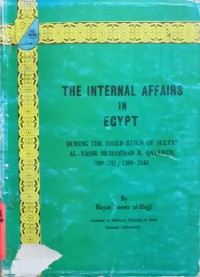 Image of THE INTERNAL AFFAIRS IN EGYPT