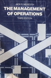 Image of THE MANAGEMENT OF OPERATIONS