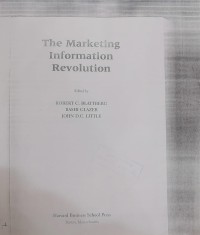 Image of The Marketing Information Revaluation