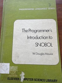 Image of The Programmer's Introduction to Snobol