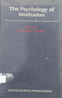 Image of The psychology  of meditation