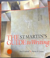 Image of THE ST. MARTINS GUIDE to Writing