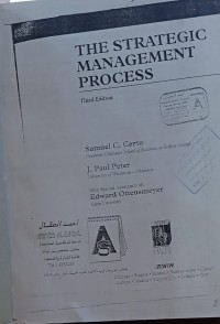 Image of The Strategic Mnagement Process