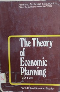 Image of The Theory of Economics Planning
