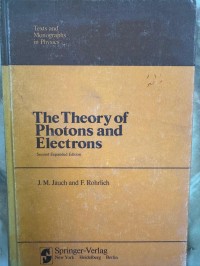Image of The Theory of Photons and Electrons