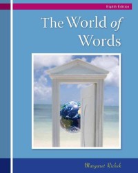 Image of the world of the words
