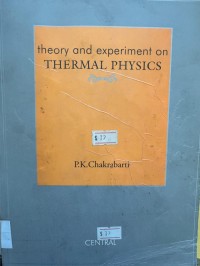 Image of Theory and experiment on Thermal Physics