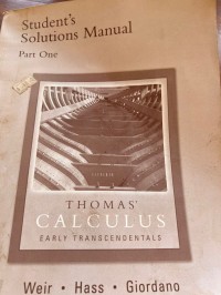 Image of THOMAS' CALCULUS EARLY TRANSCENDENTALS