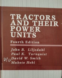 Image of TRACTORS AND THEIR POWER UNITS