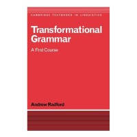 Image of Transformational Grammar: A First Course